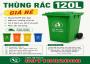 Sỉ lẻ thùng rác 120l 240l giá rẻ, miễn phí giao hàng toàn quốc- lh 0911082000