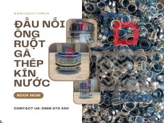 Khóa cuối ống ruột gà, nút bịt ống ruột gà lõi thép luồn dây điện