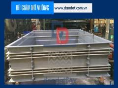 Khớp nối inox hình chữ nhật, khớp bù trừ giãn nở inox sản xuất trực tiếp