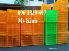 Sóng nhựa, sọt nhựa, rổ nhựa 26 bánh xe đựng hàng may mặc -096 3839 597