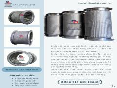 KHỚP NỐI MỀM INOX DANDAT.FLEX CHẤT LƯỢNG ĐẲNG CẤP CHO CÔNG TRÌNH