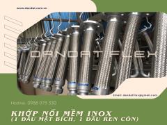 Khớp Nối Mềm Inox Mặt Bích | Khớp Nối Mềm Inox Chịu Nhiệt | Khớp Chống Rung Kim Loại | Khớp Nối Giảm Chấn Máy Phát Điện