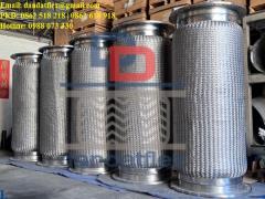 Khớp nối mềm inox công nghiệp | khớp nối mềm lắp bích