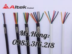 Cáp truyền tải tín hiệu báo cháy 4x0.22, 6x0.22, 8x0.22