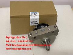 Xi lanh xoay Festo DSR‑32‑180‑P‑SA | 32 mm, 180° xoay, Tăng đệm, 10 Nm
