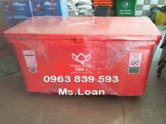 Thùng đá cấp đông hải sản dung tích 200L 300L 450L / thùng đá thái lan rẻ - 0963 839 593 Ms.Loan