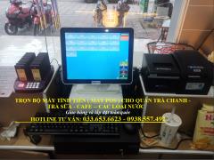 Tư vấn thiết bị tính tiền cho quán trà chanh, trà sữa giá rẻ toàn quốc