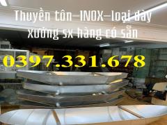 Thuyền inox; Thuyền tôn đánh cá, Thuyền câu cá