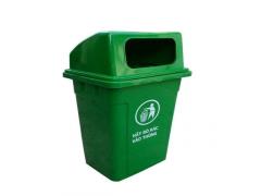Thùng rác 90L nắp hở tiện dụng