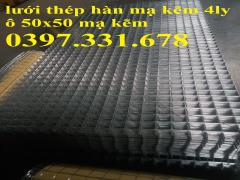 Lưới thép hàn mạ kẽm phi 4; Lưới thép hàn