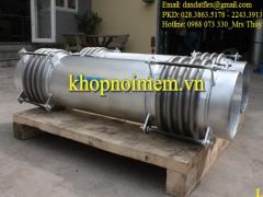 Khớp bù trừ co giãn inox | khớp giãn nở inox