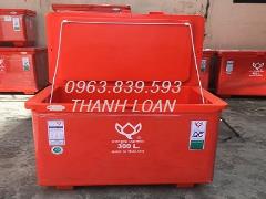 Thùng đá thái lan 300L giữ nhiệt bảo quản thực phẩm./ 0963.839.593 Ms.Loan