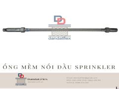 Ống nối mềm Sprinkler kết nối đầu phun nước chữa cháy