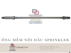 Khớp nối mềm PCCC, Ống nối mềm Sprinkler kết nối đầu phun nước chữa cháy
