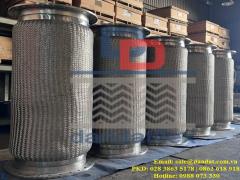 Khớp nối mềm inox công nghiệp | khớp nối mềm lắp bích