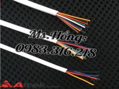 Cáp truyền tải tín hiệu báo cháy 4x0.22, 6x0.22, 8x0.22