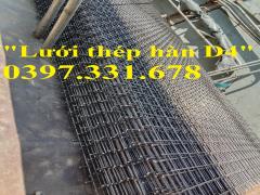 Lưới thép hàn phi 4; Lưới thép hàn đổ sàn