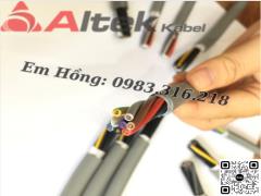 Cáp điều khiển có lưới chống nhiễu và không có lưới chống nhiễu.