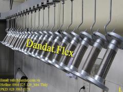 Ống mềm inox rắc co ren, ống mềm kim loại dùng trong công nghiệp
