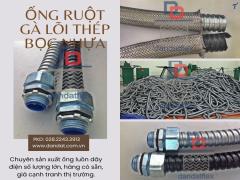 Ống ruột gà inox, ống thép luồn dây điện, ống ruột gà lõi thép bọc nhựa PVC
