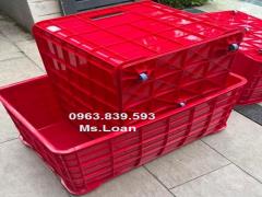 Thùng nhựa bít 5 bánh xe, thùng đựng dụng cụ, nguyên vật liệu / 0963 839 593 Ms.Loan