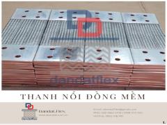 Thanh đồng mềm, Flexible Busbar, Dây đồng bện mạ thiếc 16mm2