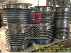 Khớp giãn nở inox cho hệ thống ống xả máy phát, khớp nối mềm