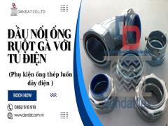 Ống ruột gà lõi thép luồn dây điện bọc nhựa - bọc lưới inox 304