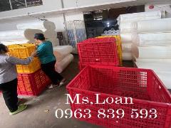 Sóng nhựa 26 bánh xe, rổ đựng nguyên vật liệu / 0963.839.593 Ms.Loan