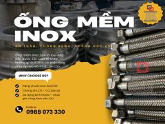 Ống Mềm Inox 304, Ống Mềm Kim Loại Chịu Nhiệt Giá Tốt