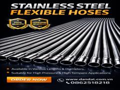 KHỚP NỐI MỀM INOX DANDAT.FLEX CHẤT LƯỢNG ĐẲNG CẤP CHO CÔNG TRÌNH