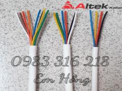 Cáp truyền tải tín hiệu báo cháy 4x0.22, 6x0.22, 8x0.22