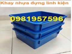 Thùng nhựa đặc A3 đựng phụ tùng, linh kiện trong các nhà xưởng