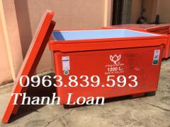 Thùng giữ lạnh hoa sen 1200 lít trữ hải sản / 0963 839 593