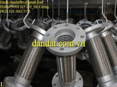 Ống xả mềm bọc lưới inox, bô chống rung inox cho động cơ