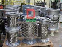 Khớp nối mềm chống rung mặt bích, khớp giảm rung inox