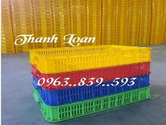 Sóng hở chữ nhật đựng linh kiện, rổ nhựa đan rỗng / 0963.839.593 Ms.Loan