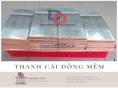 Khớp nối đồng bện mềm, Dây đồng bện mạ thiếc, Dây tiếp địa