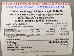 Máy tính tiền cảm ứng cho cửa hàng tiện lợi, bách hóa tại TpHCM