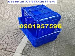Sọt nhựa, sóng nhựa hở, sọt nhựa nguyên sinh, sọt nhựa công nghiệp