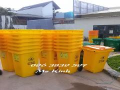 Thùng rác nhựa 120 lít giá rẻ tại quận 7 - 096 3839 597 Ms Kính