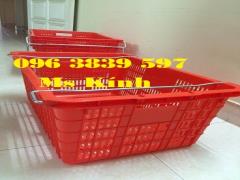 Sóng nhựa có quai sắt, sóng thanh long, sọt nhựa đựng trái cây giá rẻ - 096 3839 597 Ms Kính
